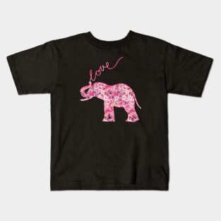 Elephant love Kids T-Shirt